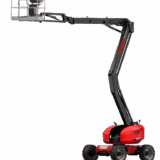 nacelle thermique articulée manitou sur fond blanc