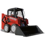 chargeuse compacte pneus manitou