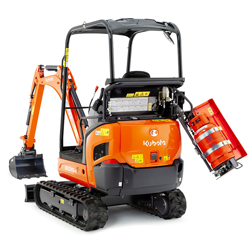 Mini-pelles KUBOTA de 1T à 8T : Location & Vente- Bouchard Manutention