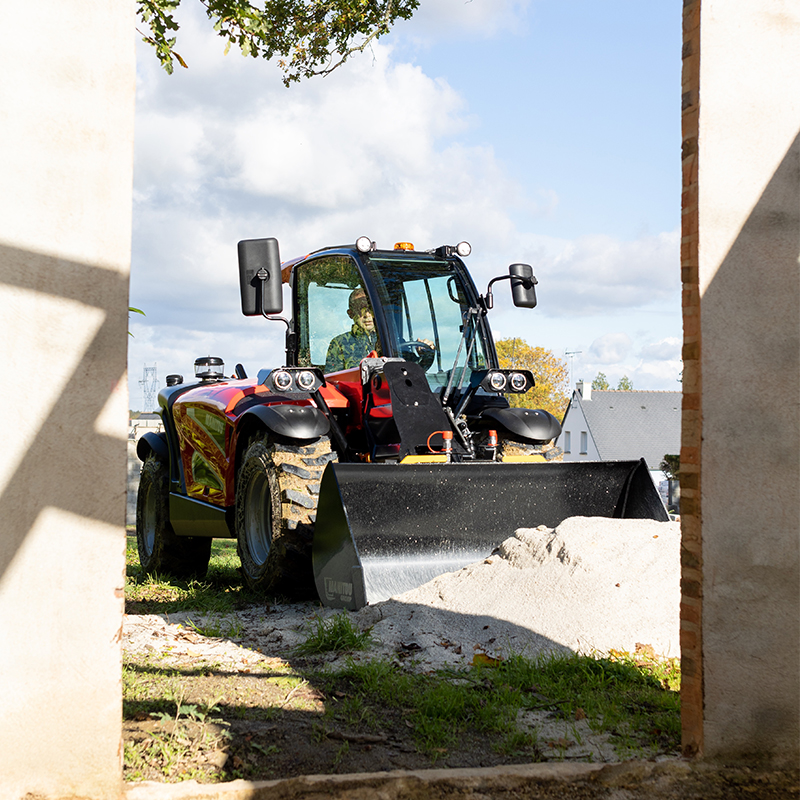 accès réduit chantier