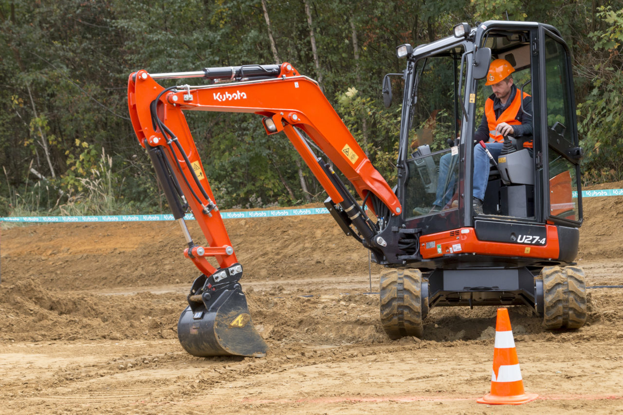 Minipelle U274 KUBOTA disponible immédiatement ! Bouchard Manutention