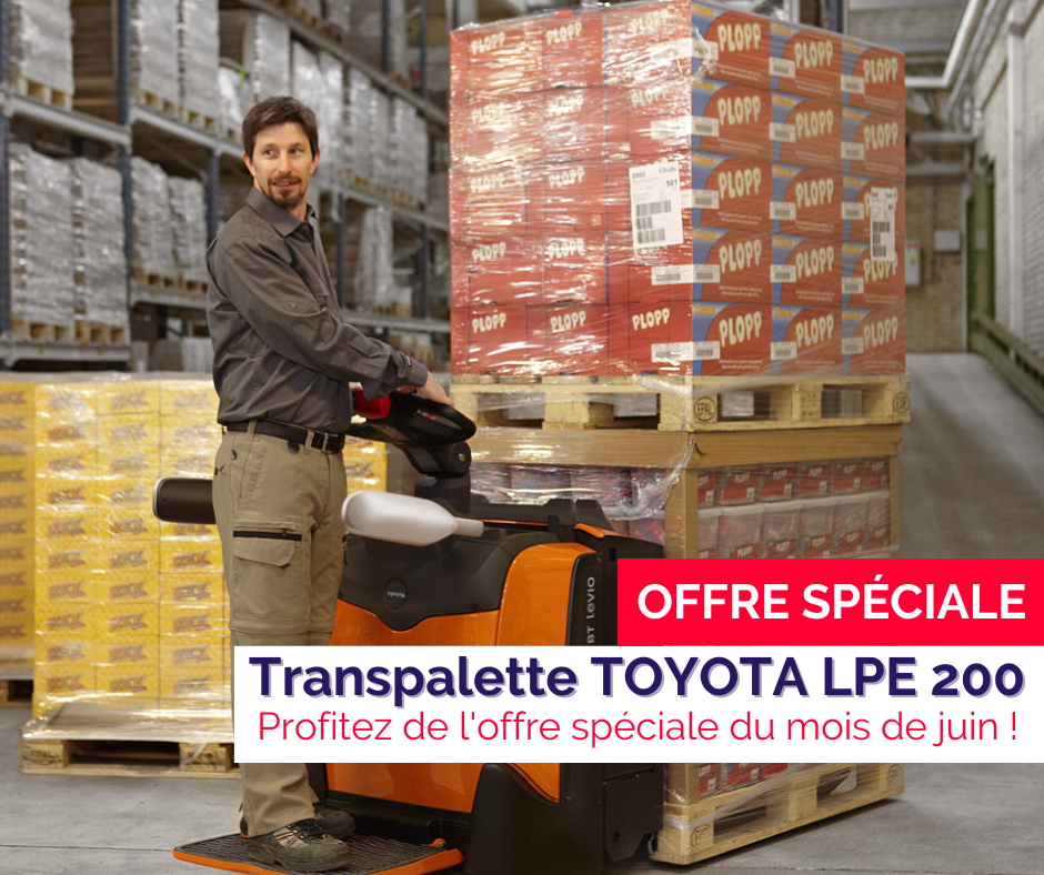 Offre spéciale transpalette électrique TOYOTA